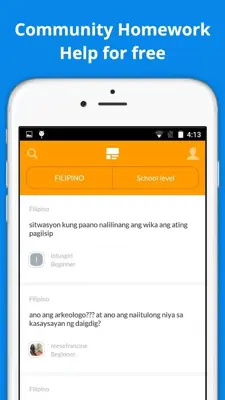 Brainly.ph android App screenshot 3